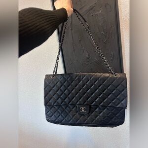 Black Quilted Shoulder Bag